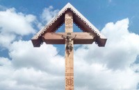 Drevený kríž OSMO