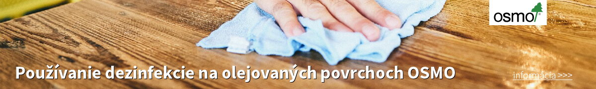OSMO a dezinfekcia povrchov
