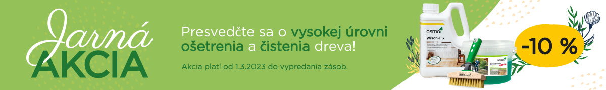 Jarná AKCIA 2023 WISH a Odšeďovač