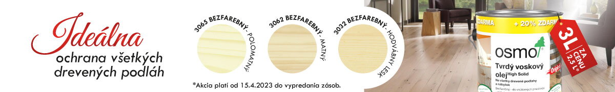 Jarná AKCIA 2023 TVO 3l za cenu 2,5l