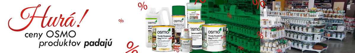 Ceny OSMO padajúúú