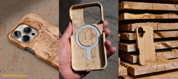 BARKSweden - Drevené obaly na iPhone s povrchovou ochanou od OSMO.