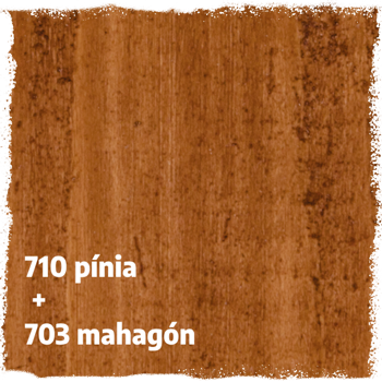 10g 710 pínia + 10g 703 mahagón