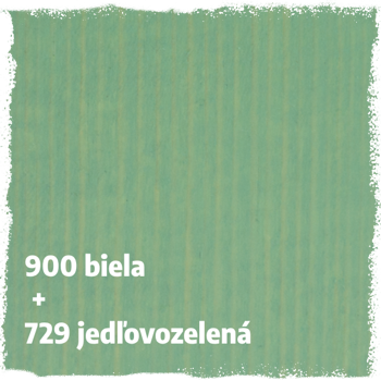 30g 900 biela + 10g 729 jedľovozelená 30g 900 biela + 10g 729 jedľovozelená