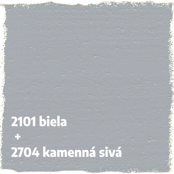 100g 2101 biela +10g 2704 kamenná sivá 100g 2101 biela +10g 2704 kamenná sivá