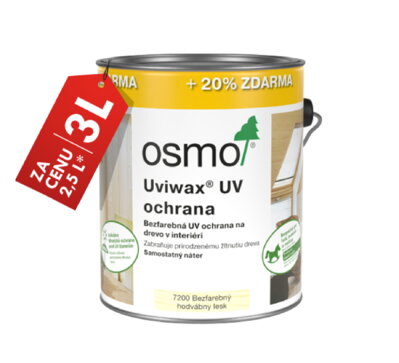 OSMO UVIWAX® UV OCHRANA - AKCIA