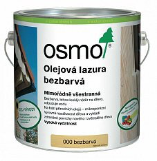 OSMO - OLEJOVÁ LAZÚRA BEZFAREBNÁ