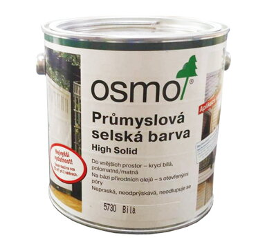 OSMO - PRIEMYSELNÁ VIDIECKA FARBA (aplikácia striekaním)