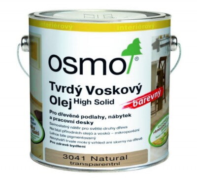 OSMO - TVRDÝ VOSKOVÝ OLEJ EFEKT NATURAL 3041