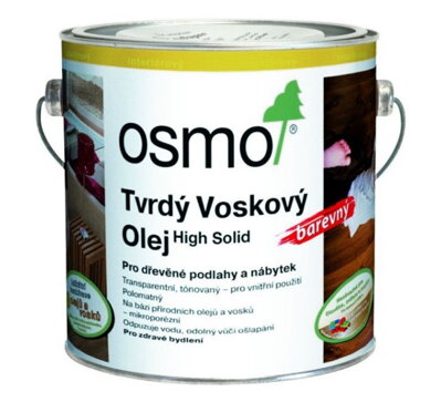 OSMO - TVRDÝ VOSKOVÝ OLEJ FAREBNÝ