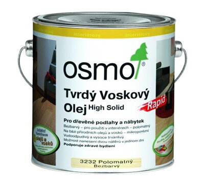 OSMO - TVRDÝ VOSKOVÝ OLEJ RAPID