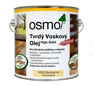 OSMO - TVRDÝ VOSKOVÝ OLEJ ORIGINÁL