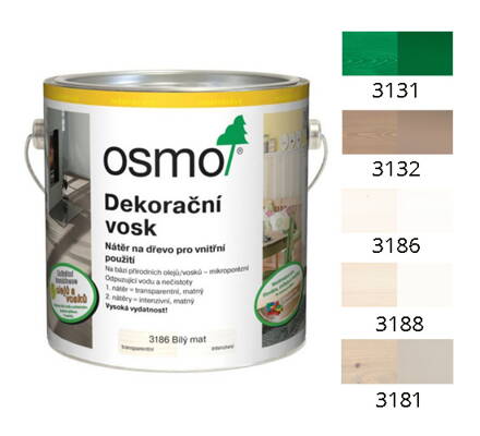 OSMO - DEKORAČNÝ VOSK INTENZÍVNY