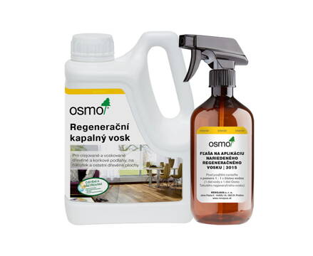 OSMO Regeneračný kvapalný vosk + Rozprašovač ZDARMA